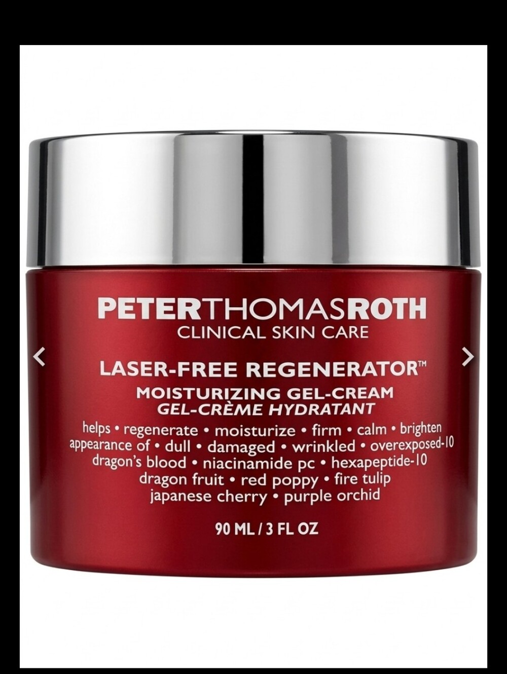 Peter Thomas Roth Laser-Free Regenerator Moisturizing Gel-Cream 90ml Full Size - Picture 2 of 2